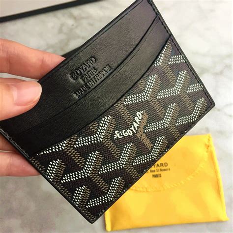 Goyard wallet card holder